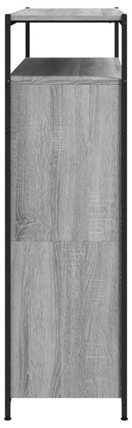 Botník se 4 výklopnými zásuvkami šedý sonoma 100 x 34 x 112 cm 3214416