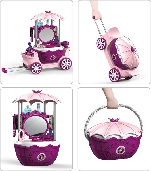 Woopie Beauty Salon Toaletní stolek na kolečkách Vozík Wlizka 31 Acc. 4 v 1