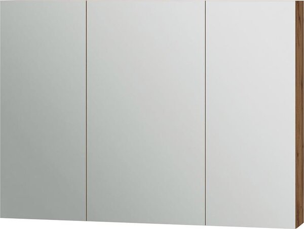 Koupelnová zrcadlová skříňka Vicco Lotta Dub 99.7 x 73.2 cm se 3 dveřmi, Model 58582