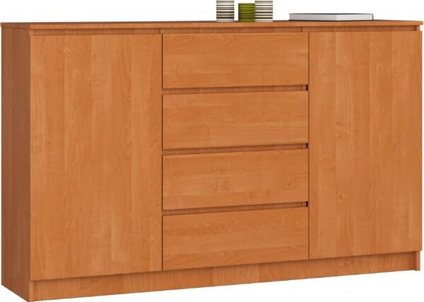 BDW, komoda se 4 zásuvkami, 160x40x99 cm, K160, ole