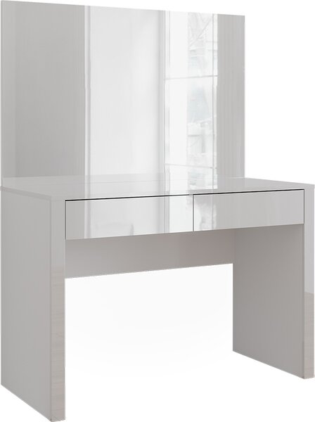 Toaletní stolek Vicco Annabelle Bílá vysoký lesk/bílá 110 cm se zrcadlem, Model 55016