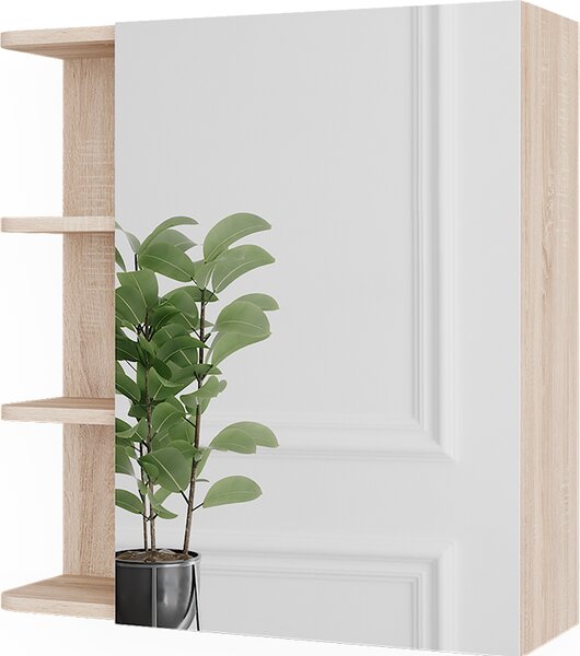 Zrcadlová skříňka Vicco Fynn Sonoma 62 x 64 cm, Model 54359