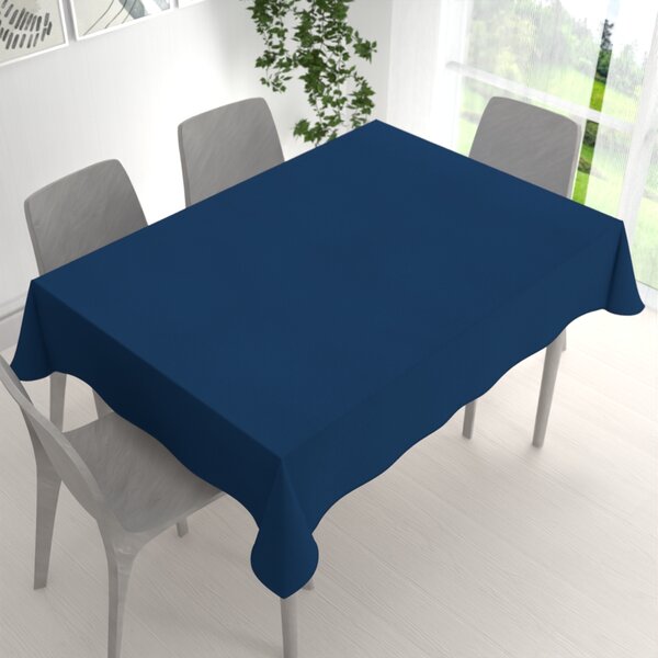 Biante Dekorační obdélníkový ubrus BKU-117 Námořnický modrý 50x100 cm