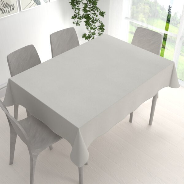 Biante Dekorační obdélníkový ubrus BKU-101 Světle šedý 50x100 cm