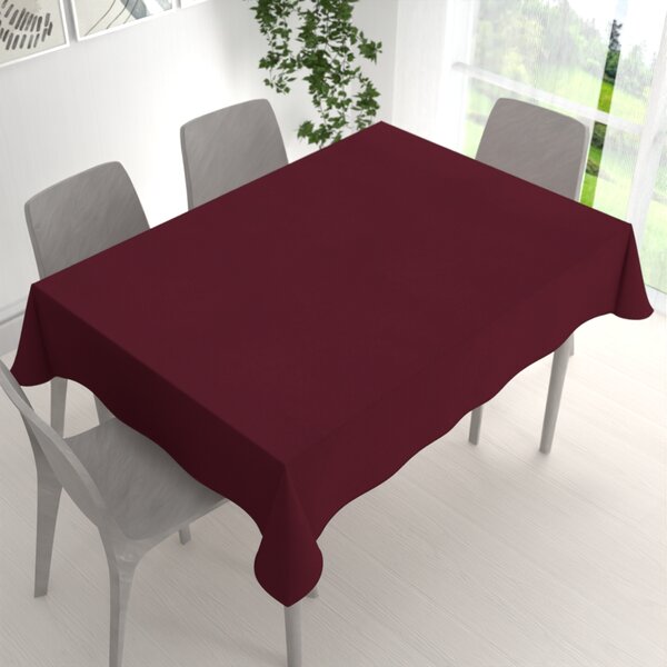 Biante Dekorační obdélníkový ubrus BKU-115 Burgundský vínový 80x120 cm