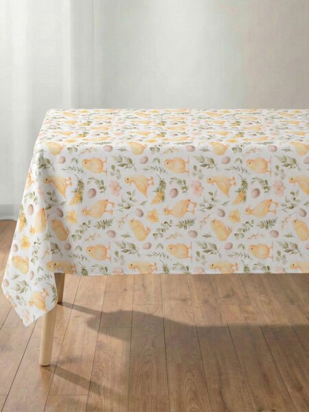 MK Lůžkoviny Velikonoční hranatý ubrus 120 x 120 cm - Jarní líhnutí