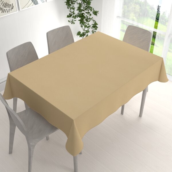 Biante Dekorační obdélníkový ubrus BKU-107 Pískově béžový 50x100 cm