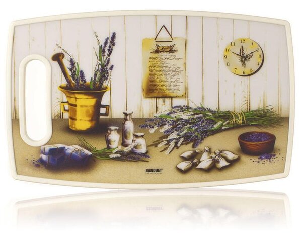Banquet Plastové krájecí prkénko LAVENDER 36 x 22 cm