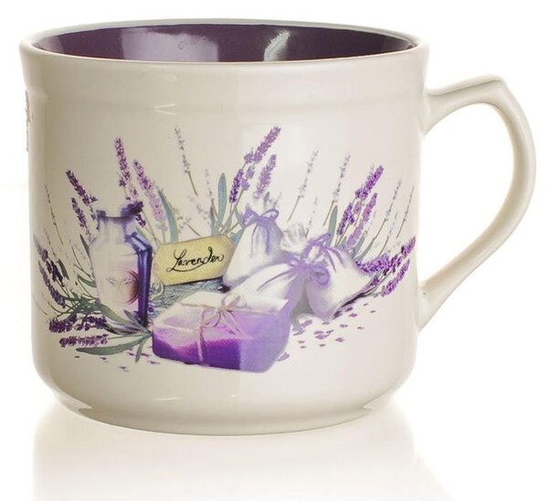 Banquet Keramický hrnek BIG LAVENDER 630 ml