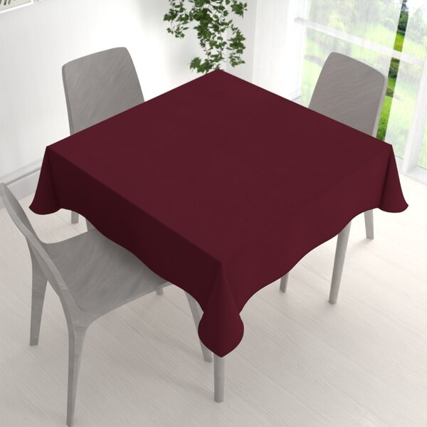Biante Dekorační čtvercový ubrus BKU-115 Burgundský vínový 40x40 cm