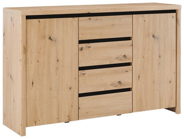 Široká komoda Larios, š: 143 cm