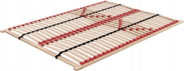 Rám postele 200x120 LUX+ 200kg elastická vložka 56 nastavitelných roštů