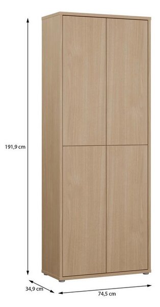Botník dekor dub ELEGANCIA