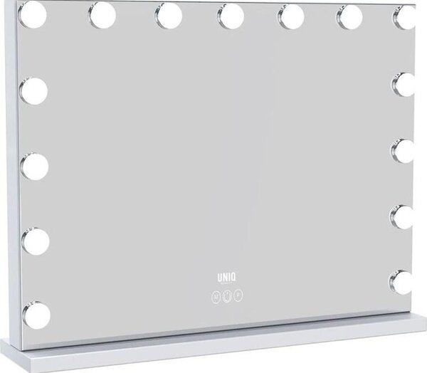 Zrcadlo UNIQ XL Noelle Hollywood s 15 LED diodami – kosmetické zrcadlo