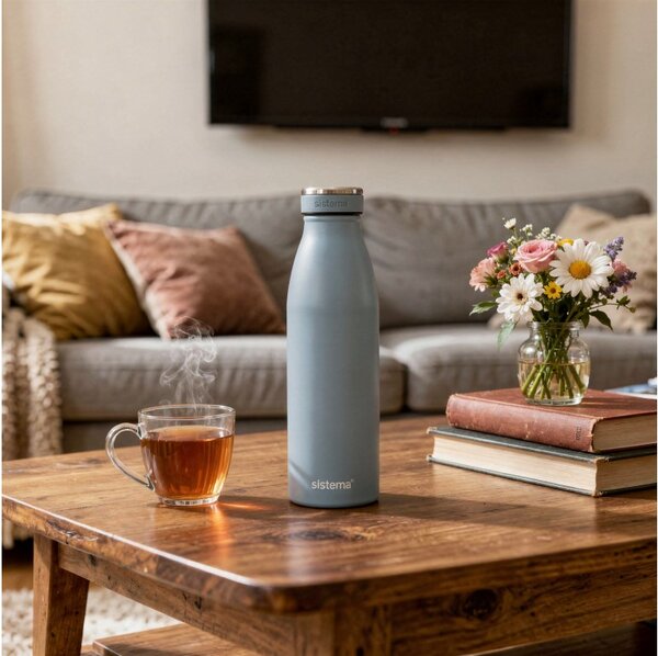 Sistema Nerezová termoska Hydrate Stainless Steel 500 ml, světle modrá