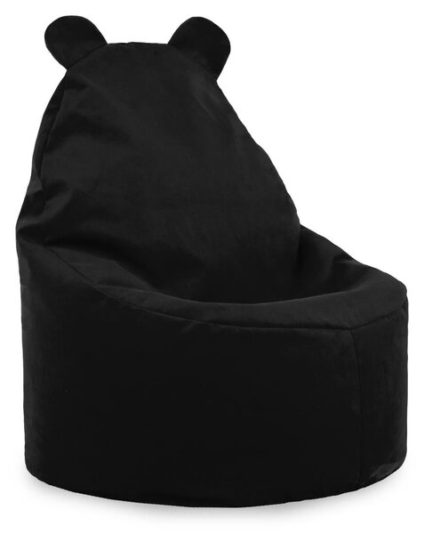 Sedací vak Primabag Teddy plyš černá