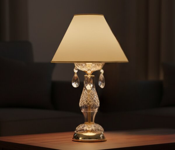Stolní lampa AS046, Varianta Zlatá