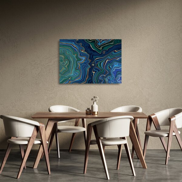 Skleněný obraz - Achátový mramor (70x50 cm)