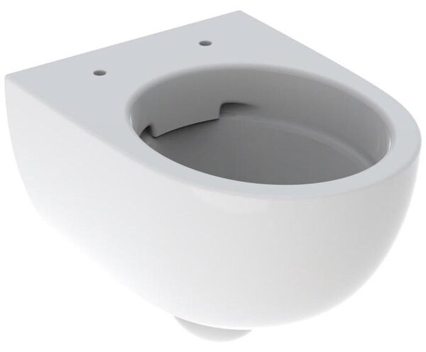 Geberit Renova Compact závěsný klozet, splachovací, 500377, zkrácený výstupek, bez okrajů, uzavřený tvar, 500.377.01.8