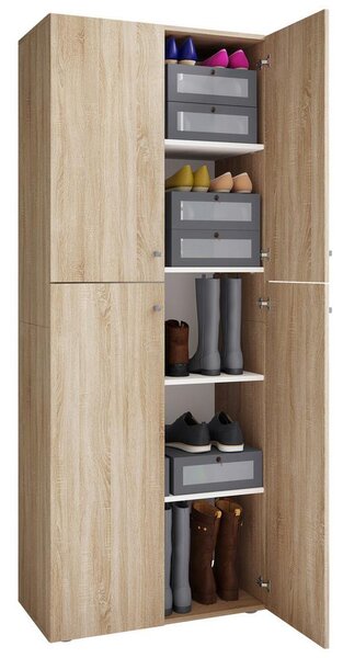 Skříň na boty LONA š: 70cm dub sonoma