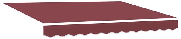 Ručně zatahovací markýza burgundská 300 x 250 cm 3215293