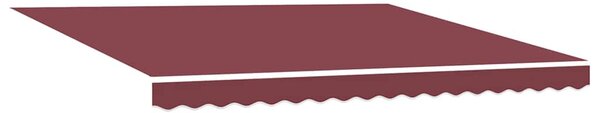 Automatická zatahovací markýza s LED burgundská 400 x 300 cm 3214975