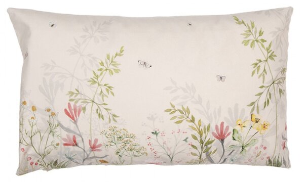 Povlak na polštář se vzorem divoké louky Wildflower Fields – 30x50 cm