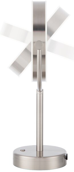 SENCOR SMM 3090SS Kosmetické zrcátko, průměr 18 cm, oboustranné provedení, podsvícení LED diodami, úsporný provoz (spotřeba max. 5 W), celonerezové provedení, napájení ze sítě