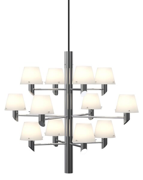Lustry Herstal, Gil, stmívatelné, Metalická, Obývací pokoj, Kov, Design