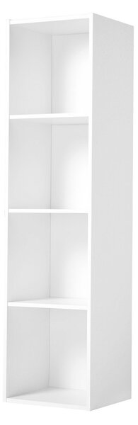 4dílná úložná police - výška 122 cm