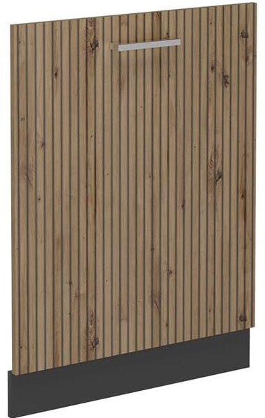 Čelní panel myčky Vicco R-Line Řemeslný dub 60 cm bez pracovní desky, Model 54624