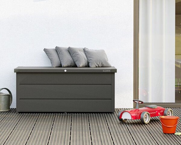 Juno 1620 Úložný box 160 x 80 x 72,5 cm, antracit HÖRMANN 4800304
