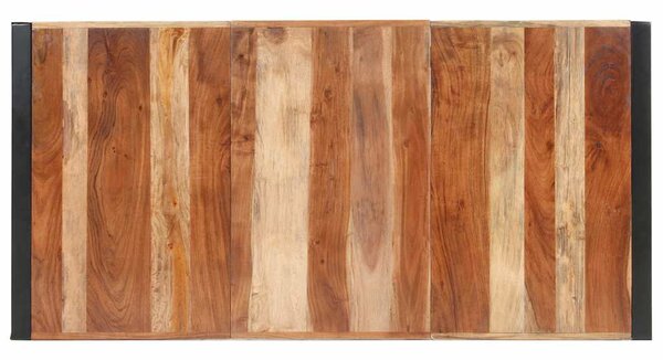 Jídelní stůl 160 x 80 x 75 cm masivní dřevo 321541