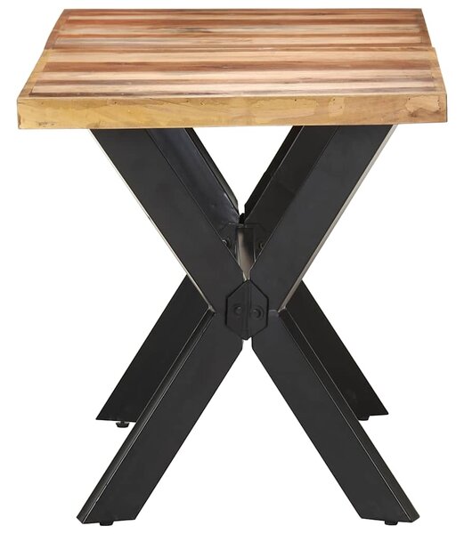 Jídelní stůl 140x70x75 cm masiv s medovou povrchovou úpravou 321546