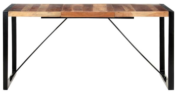 Jídelní stůl 160 x 80 x 75 cm masivní dřevo 321541