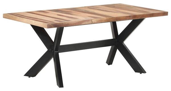 Jídelní stůl 180x90x75 cm masiv s medovou povrchovou úpravou 321548