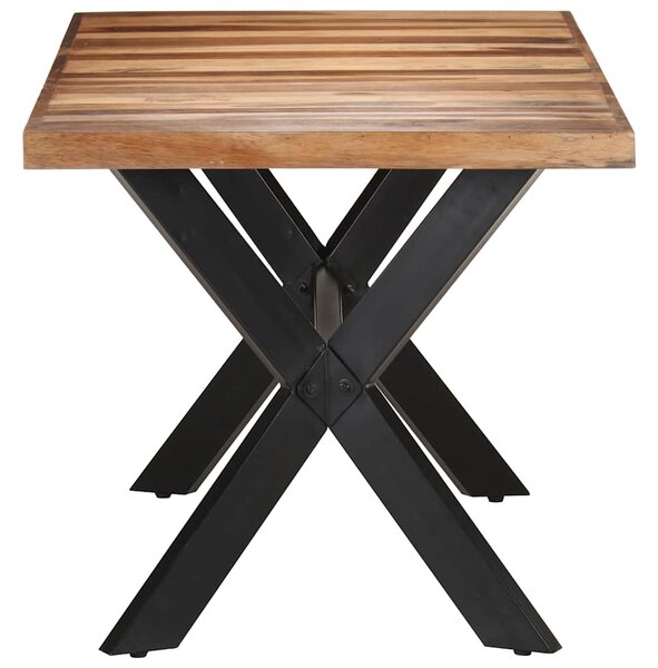 Jídelní stůl 160x80x75 cm masiv s medovou povrchovou úpravou 321547