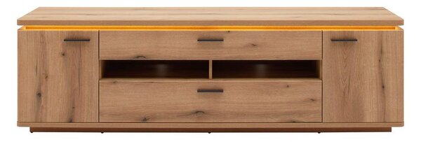 Komoda Alameda pod televizi, š: 210 cm