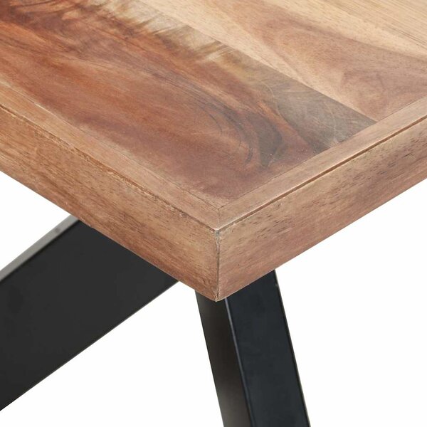 Jídelní stůl 180x90x75 cm masiv s medovou povrchovou úpravou 321548