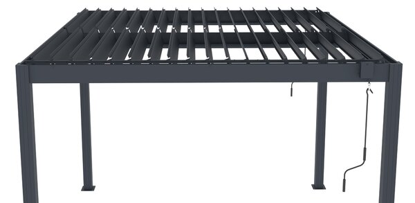 Bioklimatická pergola G21 Austin 3x3 m