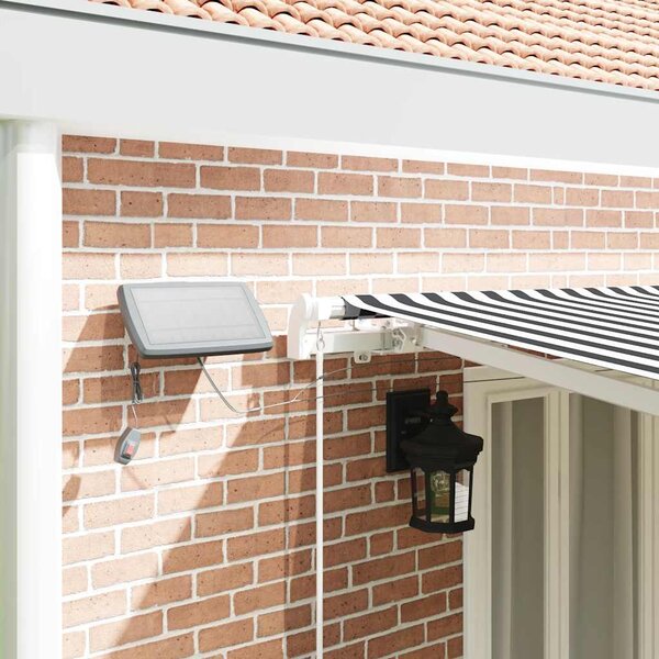 Ručně zatahovací markýza s LED antracitová a bílá 600 x 300 cm 3215790