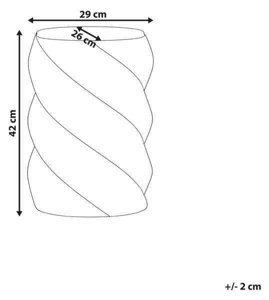 Odkládací stolek RONTA Modrá