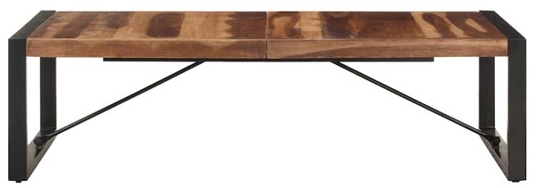 Konferenční stolek 140 x 70 x 40 cm masivní dřevo 321586