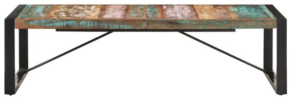 Konferenční stolek 140 x 70 x 40 cm masivní recyklované dřevo 321585