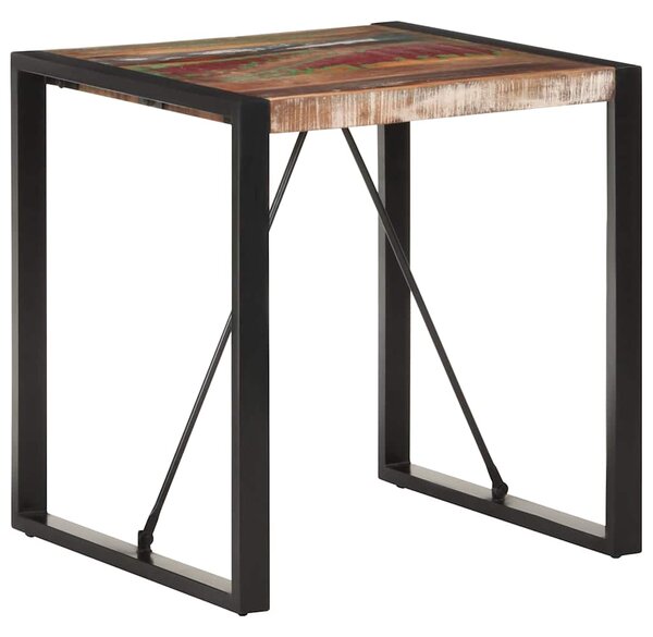 Jídelní stůl 70 x 70 x 75 cm masivní recyklované dřevo 321597