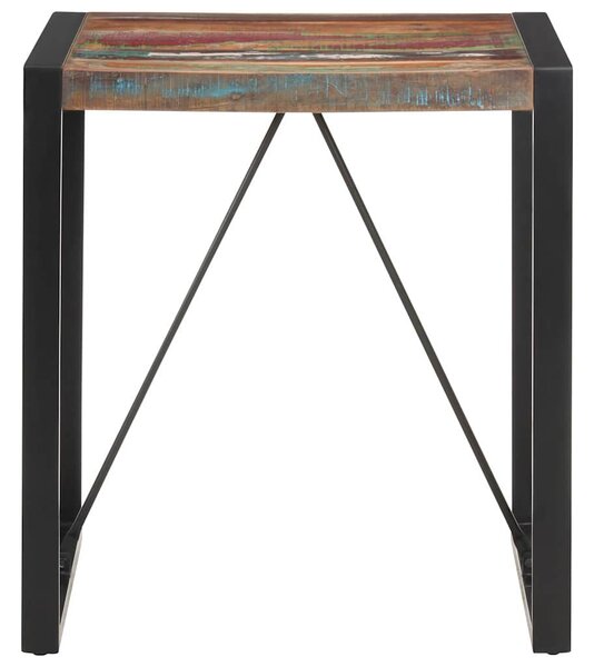Jídelní stůl 70 x 70 x 75 cm masivní recyklované dřevo 321597