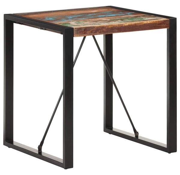 Jídelní stůl 70 x 70 x 75 cm masivní recyklované dřevo 321597