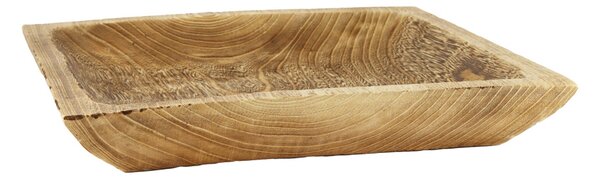 Dřevěný tác hranatý 36cm