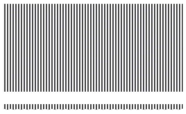Ručně zatahovací markýza antracitová a bílá 600 x 300 cm 3216032