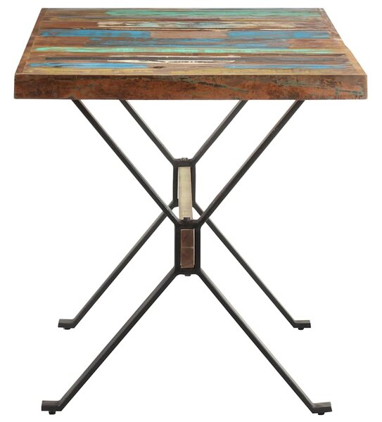 Jídelní stůl 140 x 70 x 76 cm masivní recyklované dřevo 321607